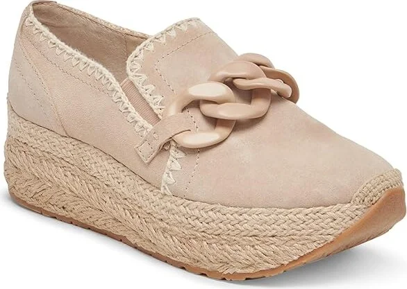 Dolce Vita Jhenee Espadrille Women's Flat Shoes Dune Suede : 9 M - Image 3