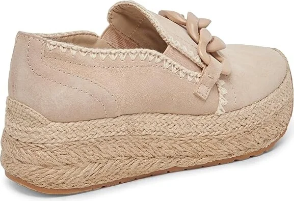Dolce Vita Jhenee Espadrille Women's Flat Shoes Dune Suede : 9 M - Image 4