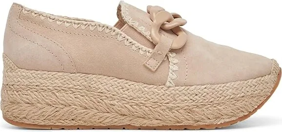 Dolce Vita Jhenee Espadrille Women's Flat Shoes Dune Suede : 9 M - Image 6