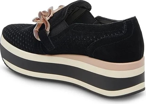 Dolce Vita Jhenee Perf Women's Shoes Onyx Suede : 5 M - Image 4