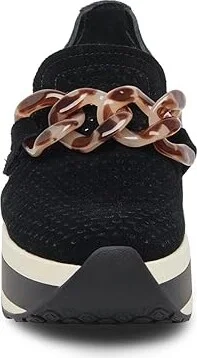 Dolce Vita Jhenee Perf Women's Shoes Onyx Suede : 5 M - Image 5