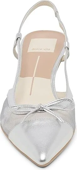 Dolce Vita Kandi High Women's Heels Silver Mesh : 10 M, Leather/Rubber - Image 2