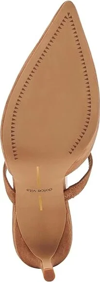 Dolce Vita Kanika Women's Shoes Pecan Suede : 9.5 M, Synthetic - Image 2