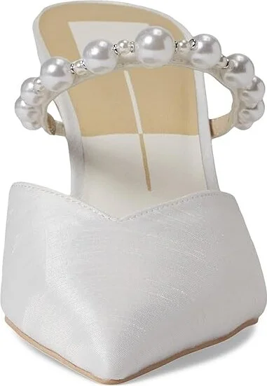 Dolce Vita Kanika Women's Shoes Vanilla Pearls : 6 M, Synthetic - Image 2