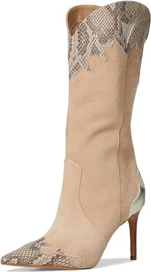 Dolce Vita Kasedy Women's Boots Taupe Suede : 8 M, Rubber/Suede - Image 5