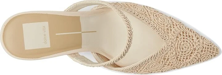 Dolce Vita Kassy High Women's Heels Natural Macrame : 9 M - Image 2
