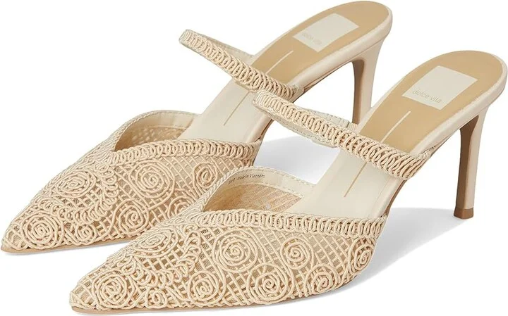 Dolce Vita Kassy High Women's Heels Natural Macrame : 9 M