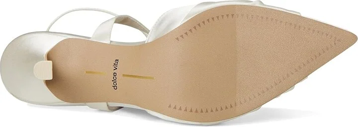 Dolce Vita Kaysey High Women's Heels Vanilla Satin : 7.5 M - Image 3