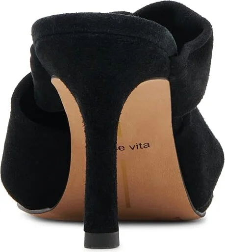 Dolce Vita Kelsy High Women's Heels Onyx Suede : 8.5 M, Leather/Rubber - Image 3