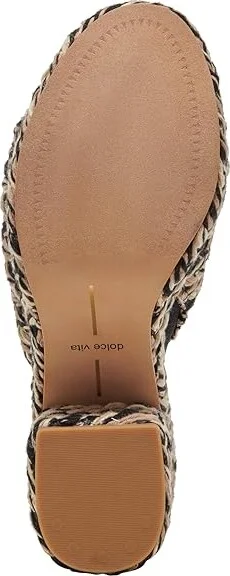 Dolce Vita Lady Women's Sandals Black Woven : 7 M, Rubber - Image 3