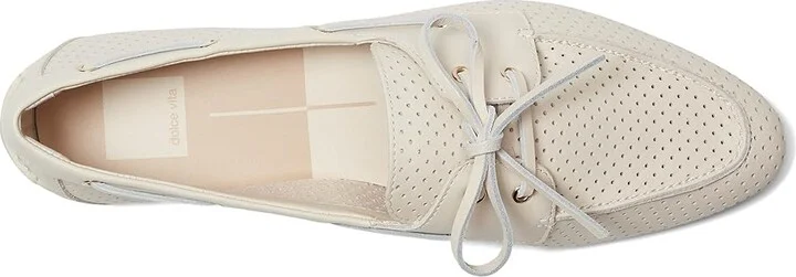 Dolce Vita Lakin Women's Shoes Ivory Perforated Leather : 8.5 M - Image 2