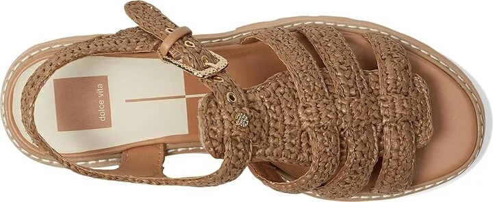 Dolce Vita Latice Women's Sandals Cocoa Knit : 10 M, Rubber - Image 2
