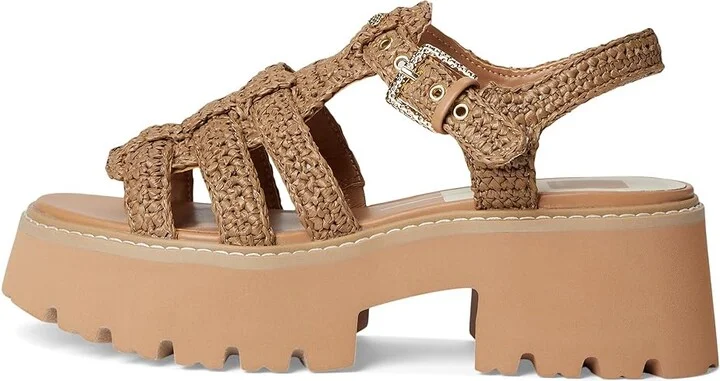 Dolce Vita Latice Women's Sandals Cocoa Knit : 10 M, Rubber - Image 6