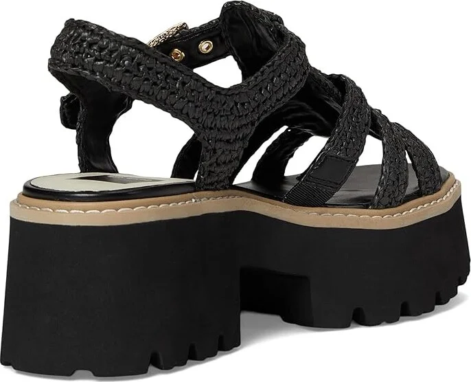 Dolce Vita Latice Women's Sandals Onyx Knit : 7.5 M, Rubber - Image 4