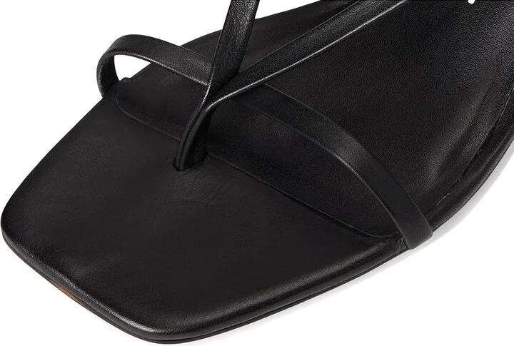 Dolce Vita Laury Women's Sandals Black Leather : 6.5 M, Rubber - Image 7