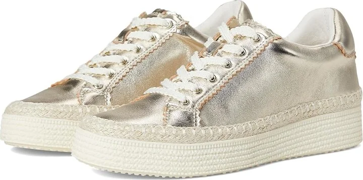 Light Gold Metallic Leather
