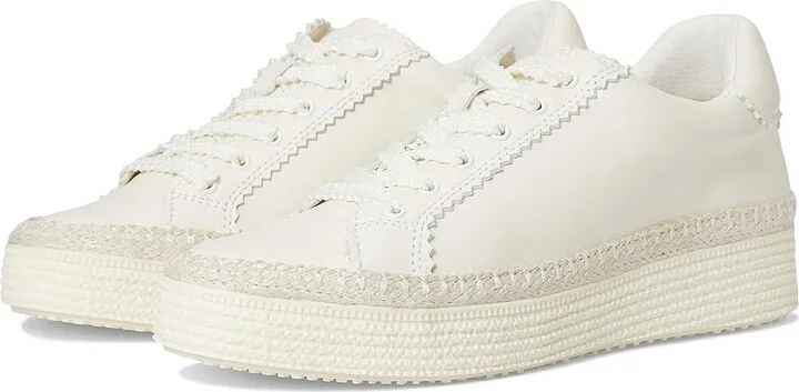 Dolce Vita Lennix Women's Shoes White Leather : 7.5 M, Rubber