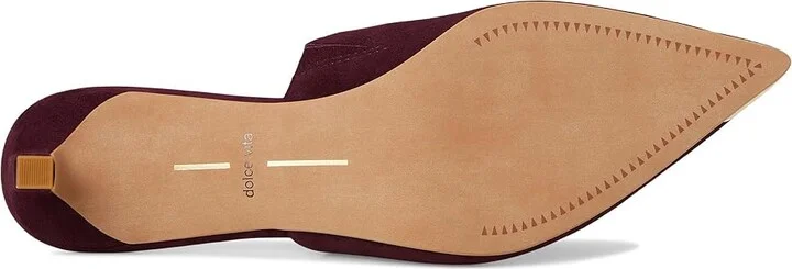 Dolce Vita Lexy High Women's Heels Cranberry Suede : 7 M, Leather/Suede - Image 3