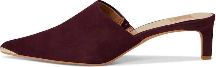 Dolce Vita Lexy High Women's Heels Cranberry Suede : 7 M, Leather/Suede - Image 6