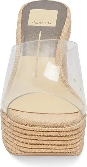 Dolce Vita Lichia-101 Women's Sandals Natural Vinyl : 10 M - Image 5