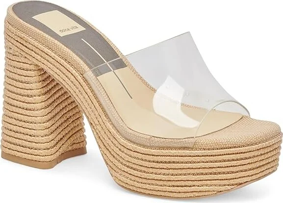Dolce Vita Lichia-101 Women's Sandals Natural Vinyl : 10 M