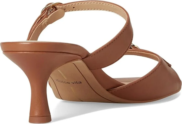 Dolce Vita Lorali Women's Sandals Saddle Leather : 8 M, Leather/Rubber - Image 4