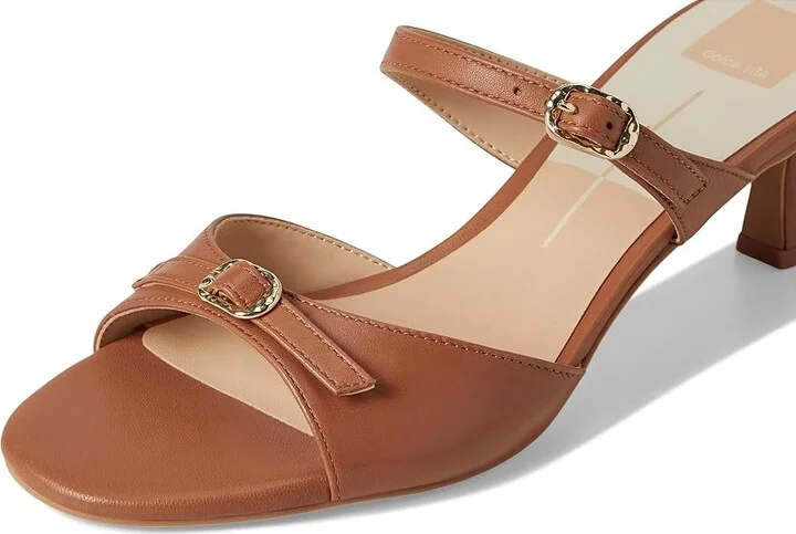 Dolce Vita Lorali Women's Sandals Saddle Leather : 8 M, Leather/Rubber - Image 7