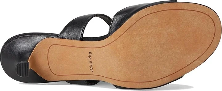 Dolce Vita Lorali Women's Sandals Saddle Leather : 8 M, Leather/Rubber - Image 9