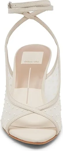 Dolce Vita Missy Pearl Women's Sandals Ivory : 9 M, Leather - Image 4