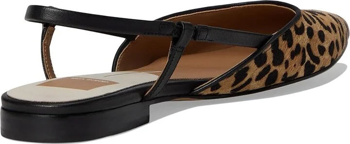 Dolce Vita Narah Women's Flat Shoes Leopard Calf Hair : 6 M - Image 4