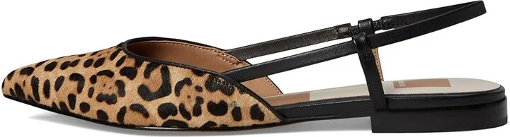 Dolce Vita Narah Women's Flat Shoes Leopard Calf Hair : 6 M - Image 6