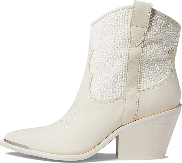 Dolce Vita Nashe Women's Shoes Off-White Pearls : 6 M, Leather/Textile - Image 5