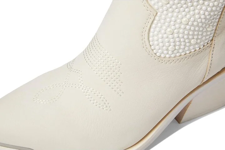 Dolce Vita Nashe Women's Shoes Off-White Pearls : 6 M, Leather/Textile - Image 6