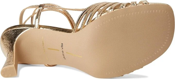 Dolce Vita Nivana Women's Sandals Gold : 9.5 M, Leather - Image 3