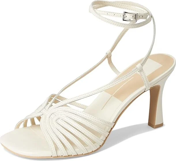 Dolce Vita Nivana Women's Sandals Off-White : 8 M, Leather - Image 5