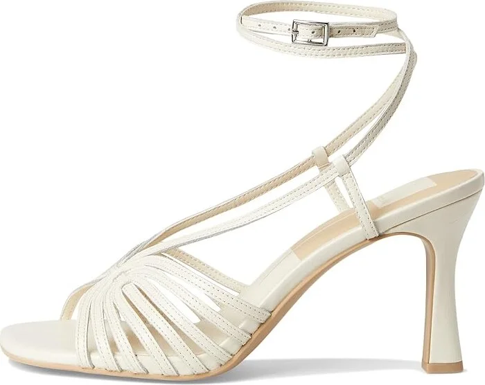 Dolce Vita Nivana Women's Sandals Off-White : 8 M, Leather - Image 6