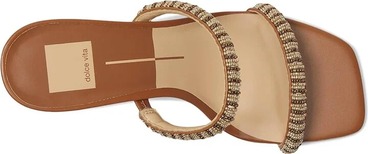 Dolce Vita Nolah Women's Sandals Tan : 8 M, Leather - Image 2