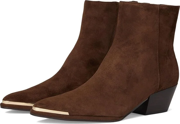 Dolce Vita Nonah Women's Boots Dark Brown : 6 M, Suede