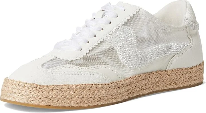 Dolce Vita Notice Espadrille Bead Women's Shoes White : 9 M, Leather - Image 5