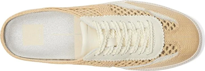 Dolce Vita Notice Slide Woven Women's Shoes Light Natural : 6.5 M, Leather - Image 2