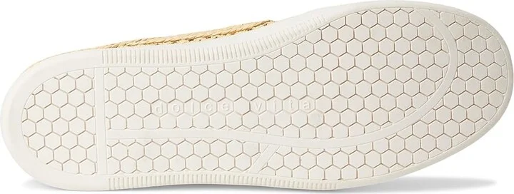 Dolce Vita Notice Slide Woven Women's Shoes Light Natural : 6.5 M, Leather - Image 3