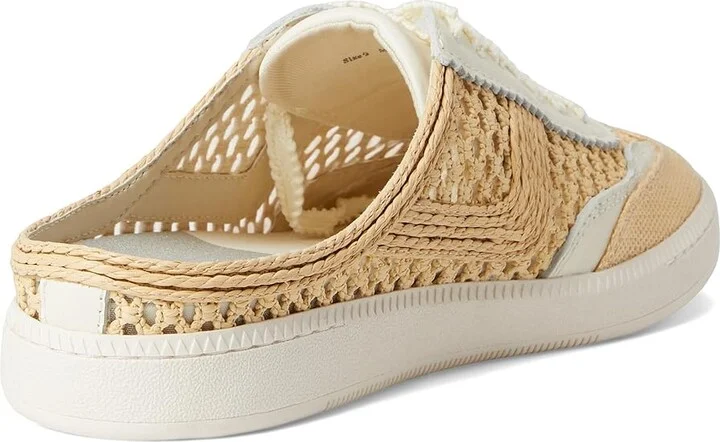 Dolce Vita Notice Slide Woven Women's Shoes Light Natural : 6.5 M, Leather - Image 4
