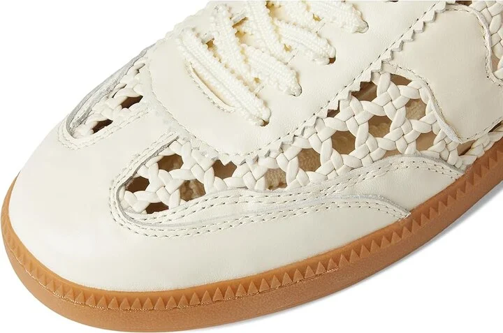 Dolce Vita Notice Slide Woven Women's Shoes White : 7.5 M, Leather - Image 7