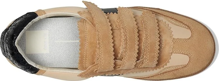Dolce Vita Notice Velcro Women's Shoes Tan Suede : 6 M, Rubber - Image 2
