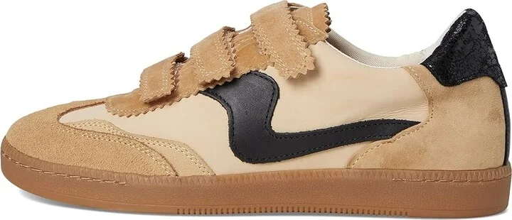 Dolce Vita Notice Velcro Women's Shoes Tan Suede : 6 M, Rubber - Image 6