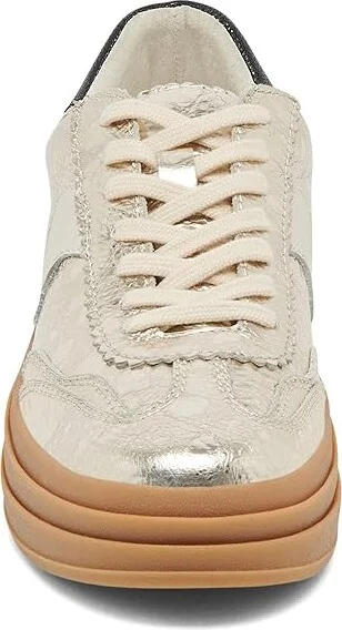 Dolce Vita Notice X Women's Shoes Platinum Distressed Leather : 10 M - Image 2