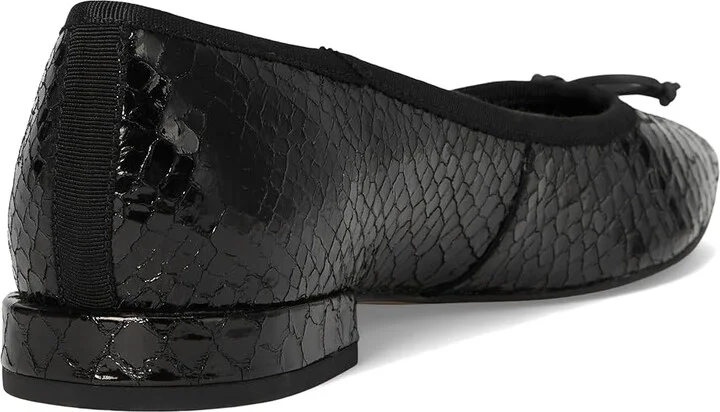 Dolce Vita Palani Women's Flat Shoes Midnight Snake Embossed : 6 M, Rubber - Image 4