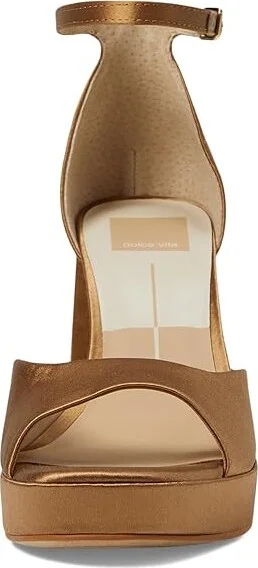 Dolce Vita Pandro Women's Sandals Midnight Crinkle Patent : 10 M, Leather - Image 8