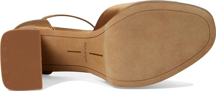 Dolce Vita Pandro Women's Sandals Midnight Crinkle Patent : 10 M, Leather - Image 9