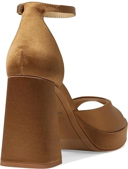 Dolce Vita Pandro Women's Sandals Midnight Crinkle Patent : 10 M, Leather - Image 10